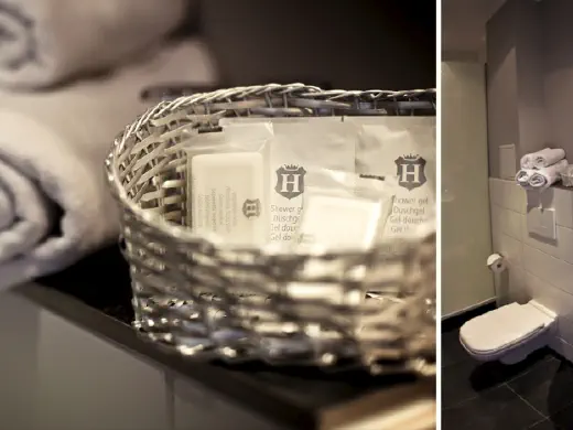 Badezimmer mit WC