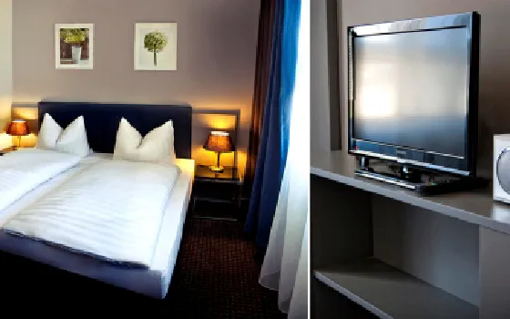 Mehrbettzimmer mit vier Schlafplätzen